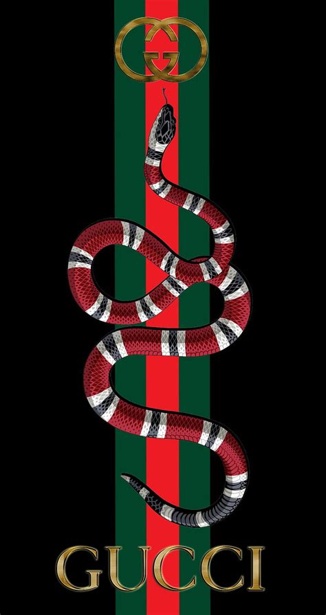 white gucci pattern|Gucci snake emblem.